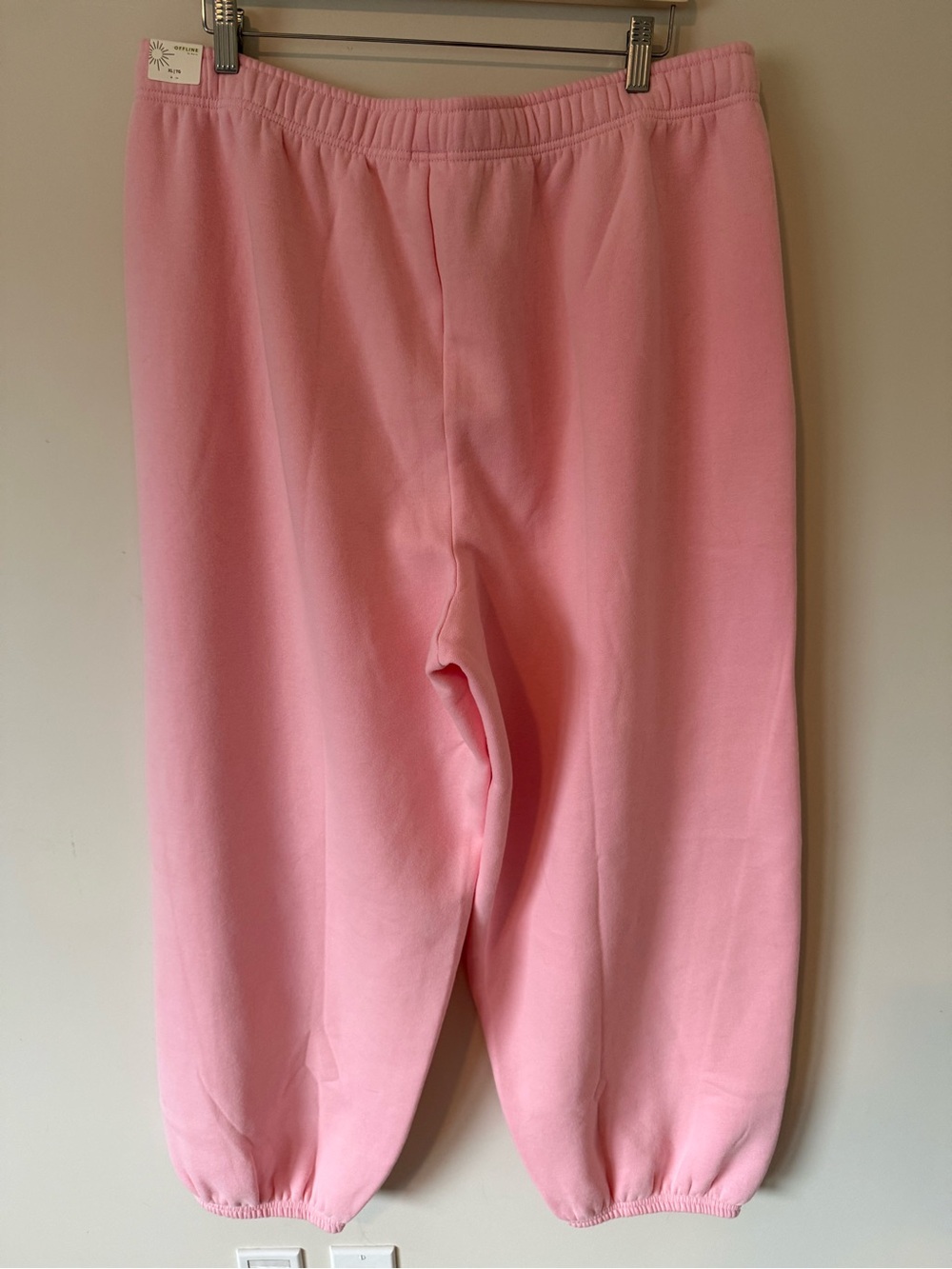347. NWT AERIE CLOUD FLEECE BAGGY JOGGER - Picture 5 of 8